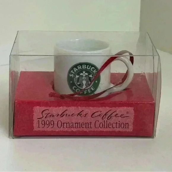 New in package 1999 Y2K Starbucks Christmas  tree ornament - Picture 1 of 6